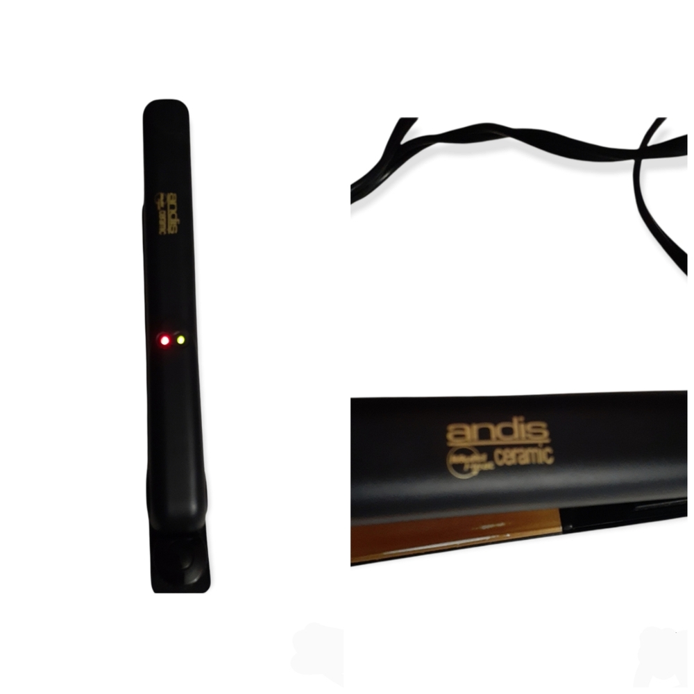 Andis multi Heat Hair Straightener Model cs1-1ea Flat Iron